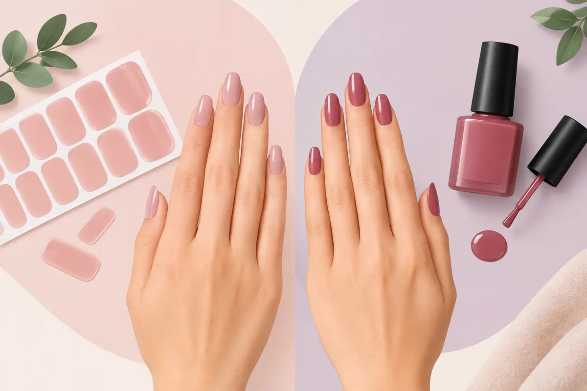 Gel Strips Versus Gel Polish: Which Fits You?