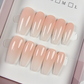 [Press-on] Peach Melt Nude