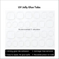 UV Jelly Glue Tab [5xsheets|120tabs]