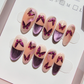 [Press-on] Violet Butterfly