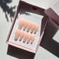 [Press-on] Peach Melt Nude
