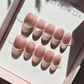 [Press-on] Rose Glow French