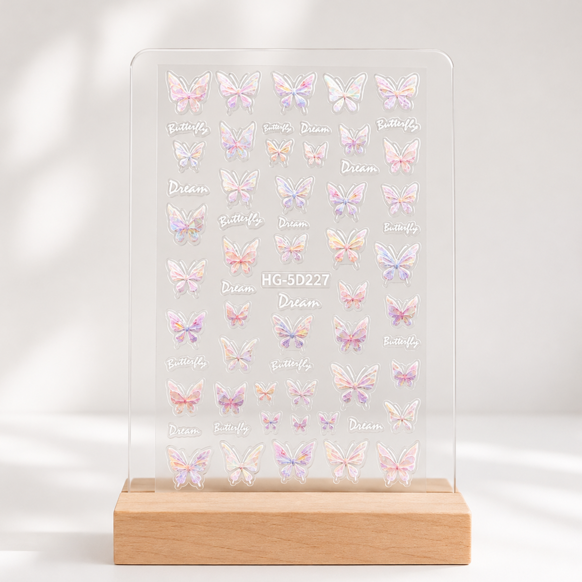 [Nail Art Decals] Butterfly Veil