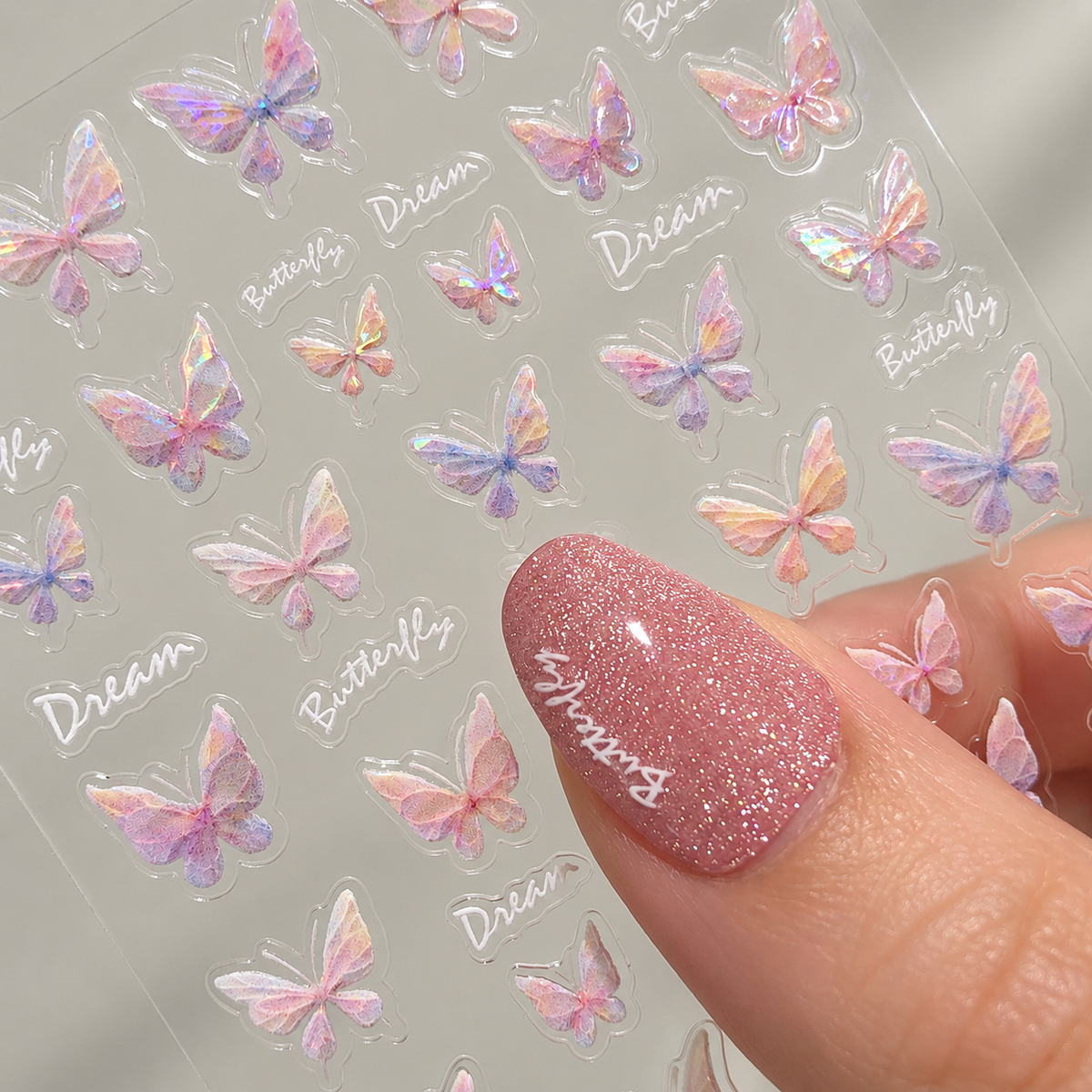 [Nail Art Decals] Butterfly Veil