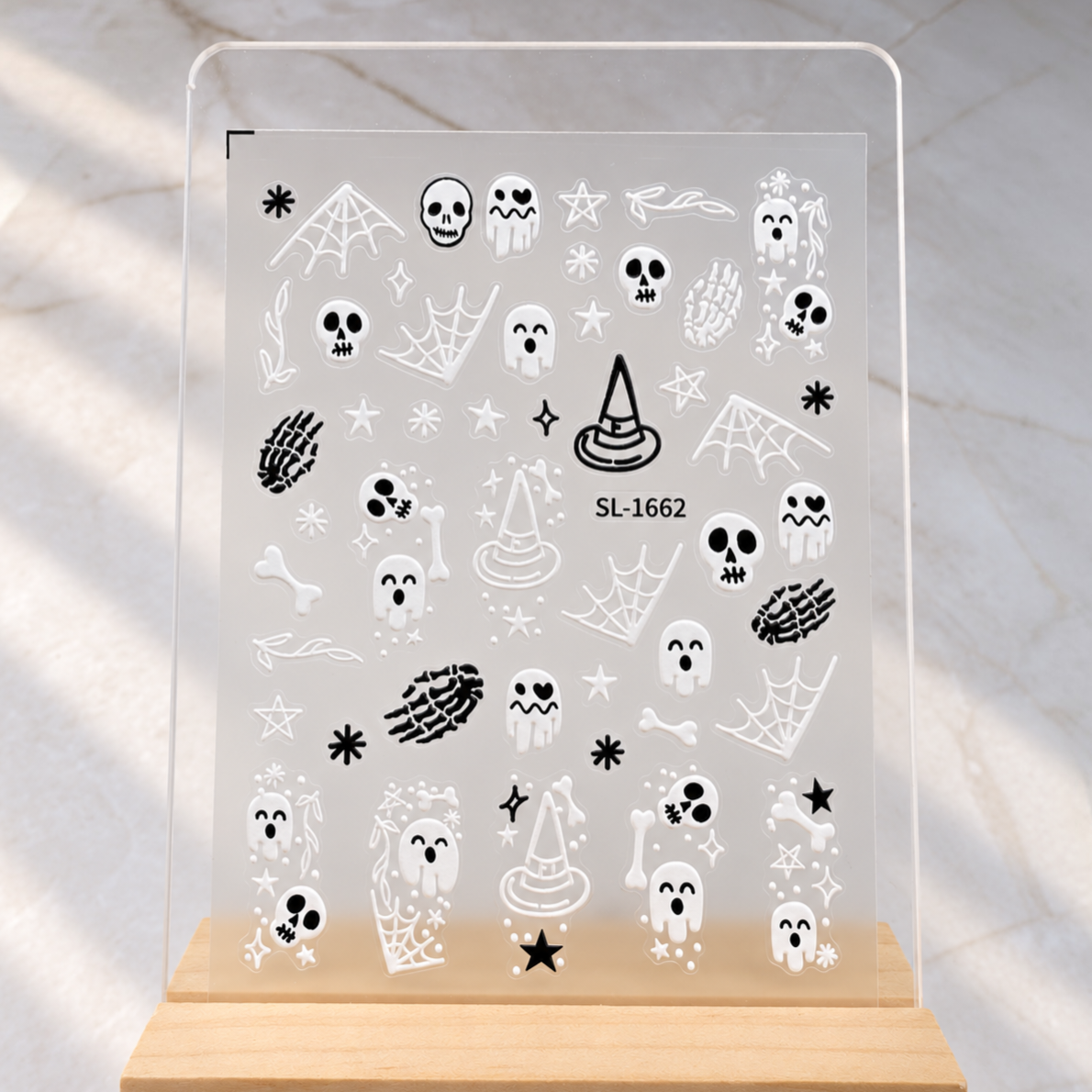 [Nail Art Decals] Spooky Doodles