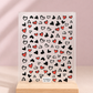 [Nail Art Decals] Heart Pop