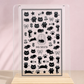 [Nail Art Decals] Ink Cat