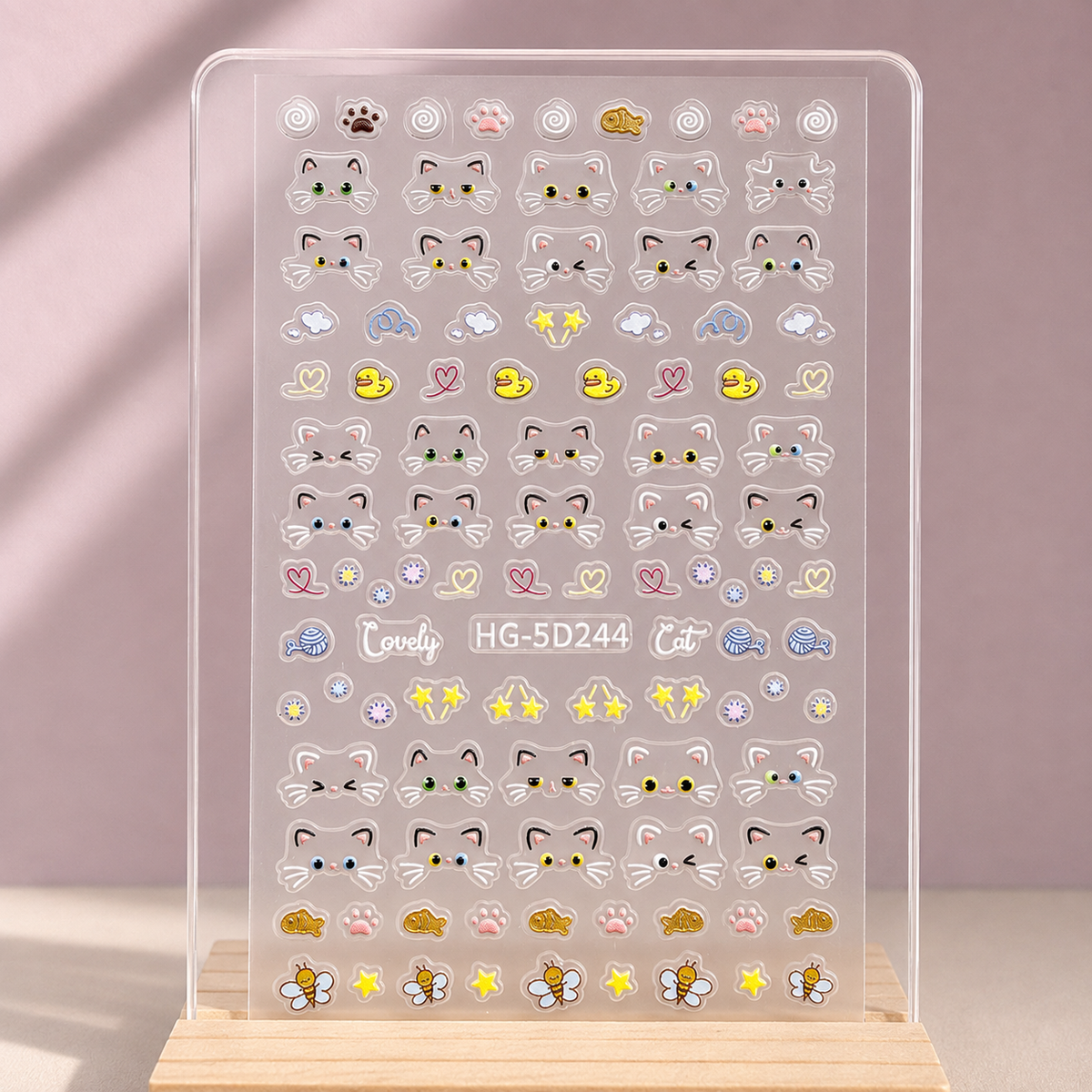 [Nail Art Decals] Meow Mood