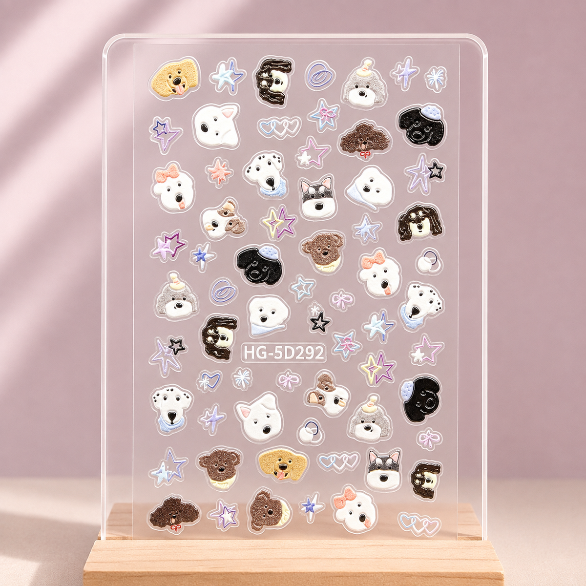 [Nail Art Decals] Puppy Parade