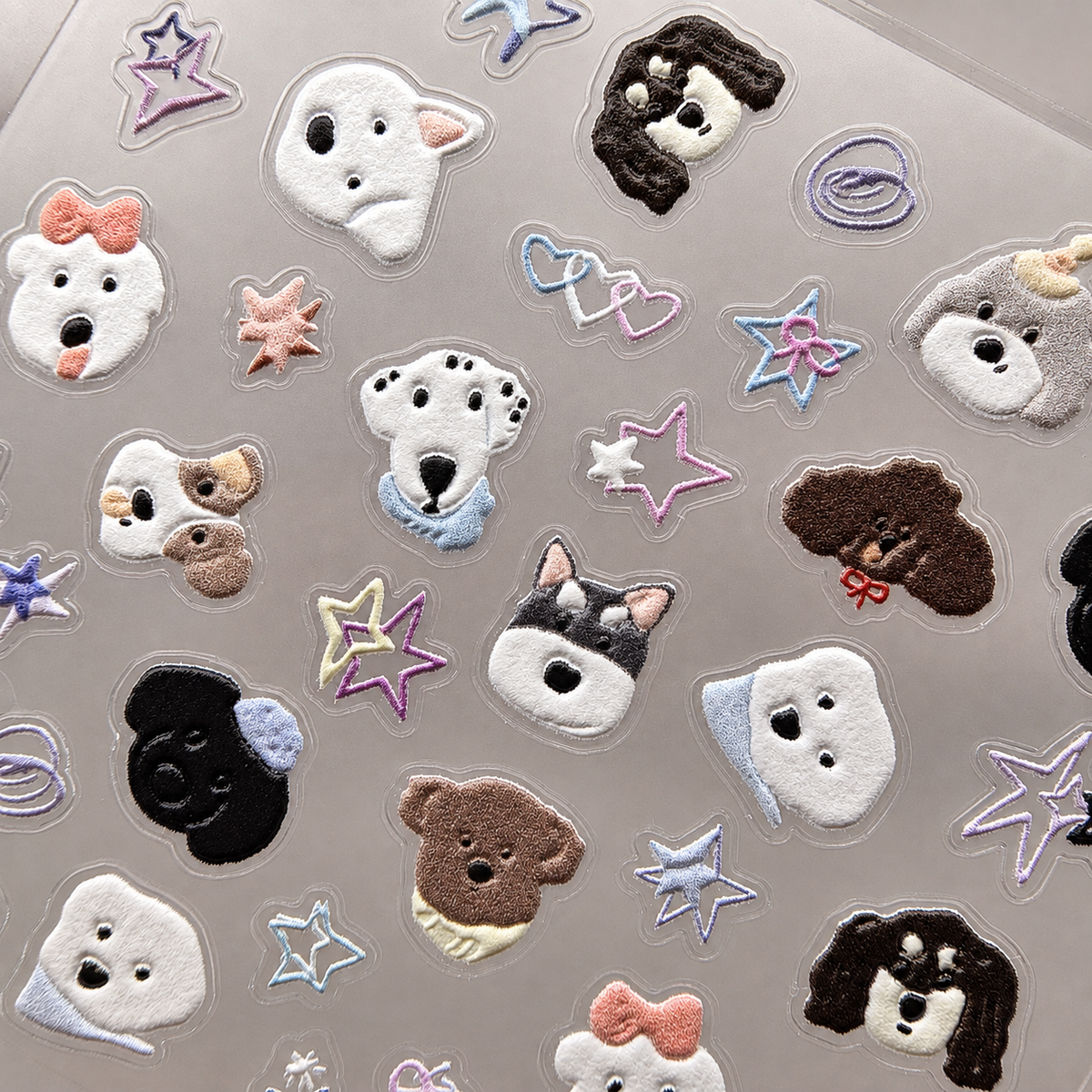 [Nail Art Decals] Puppy Parade