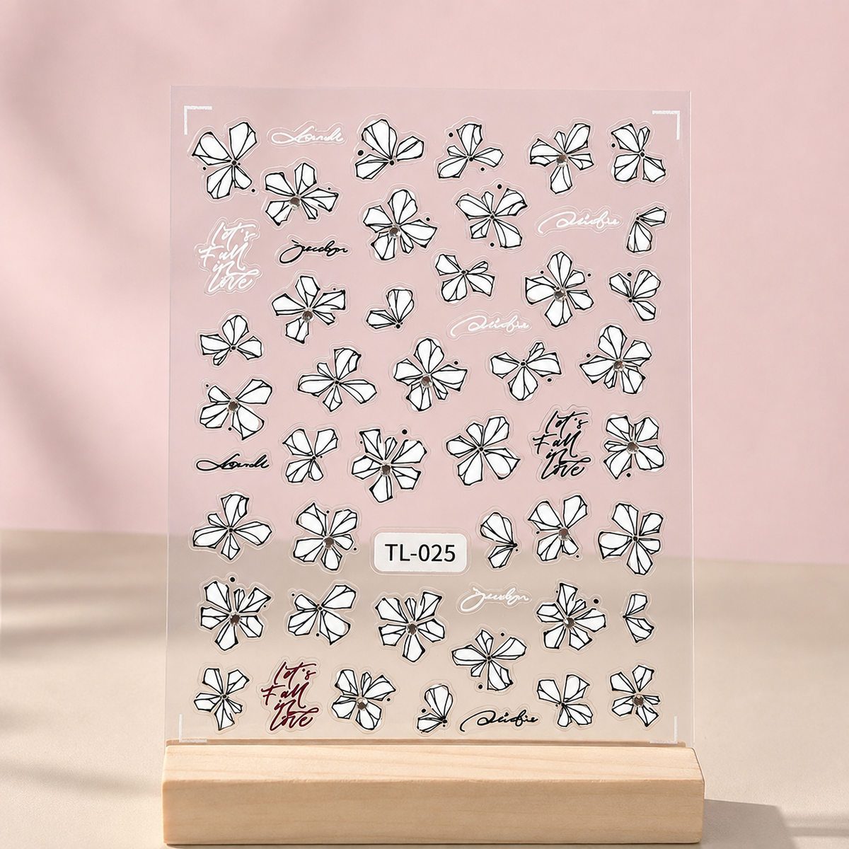 [Nail Art Decals] Sketch Bloom