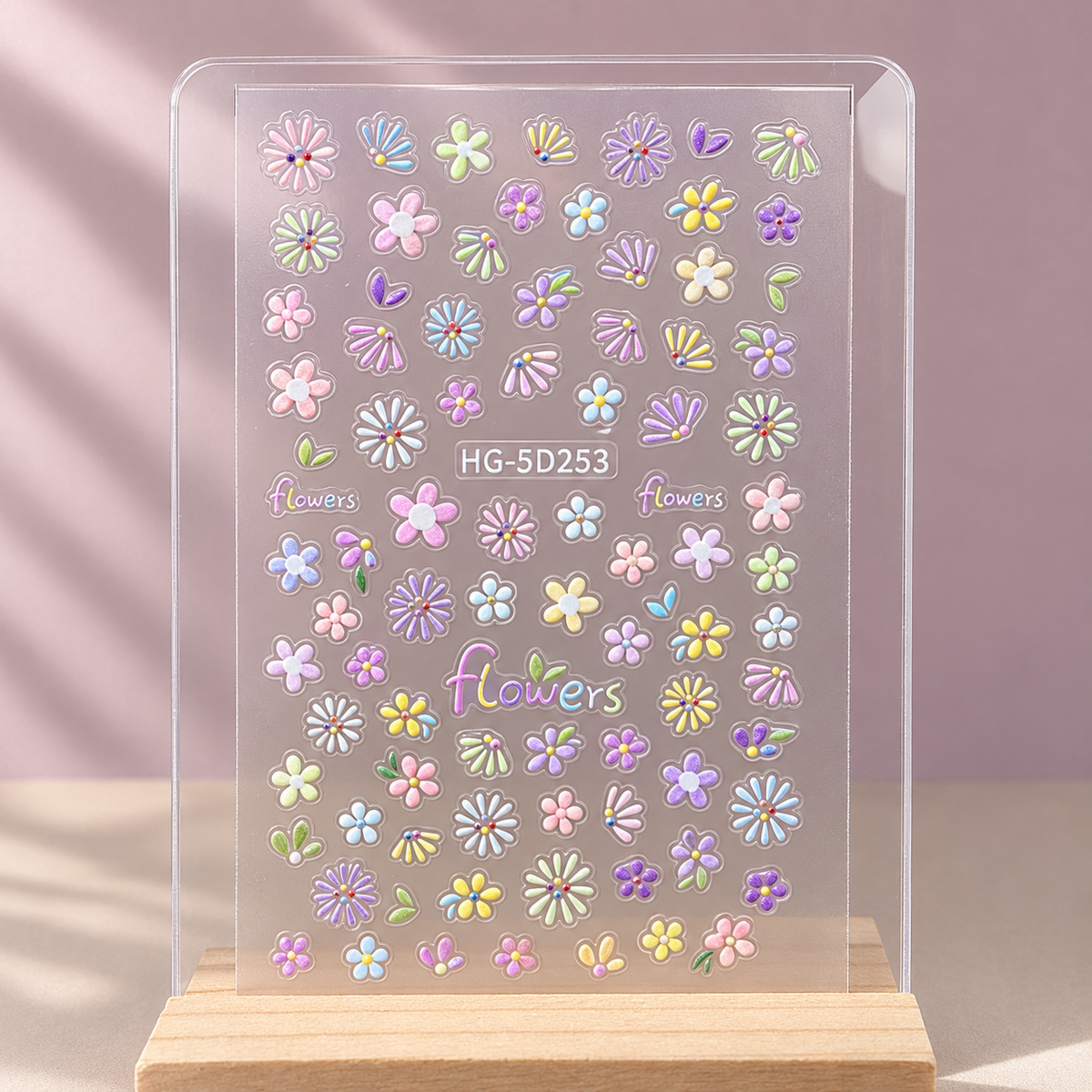 [Nail Art Decals] Sugar Flowers